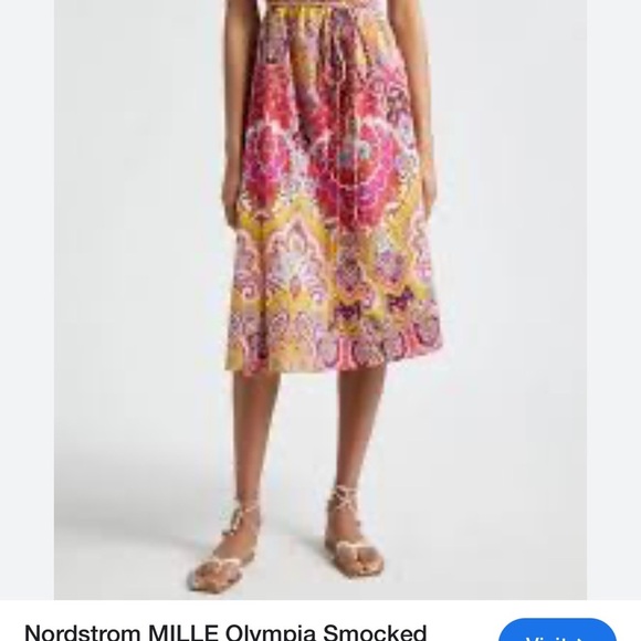 Mille Resort Marilyn Dress in Zanzibar Small - Picture 2 of 5